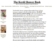 Tablet Screenshot of kerdishowerbook.com